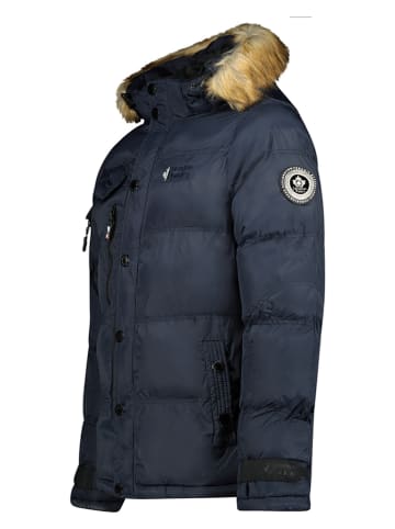 Canadian Peak Doorgestikte jas "Bukkateak" donkerblauw