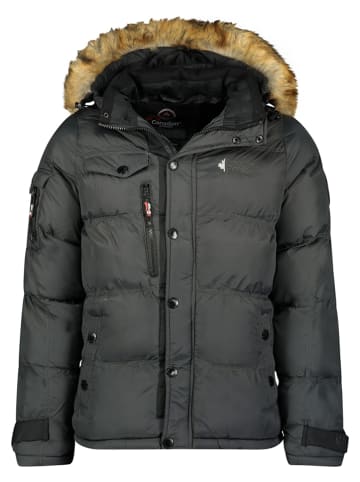 Canadian Peak Kurtka pikowana "Bukkateak" w kolorze antracytowym