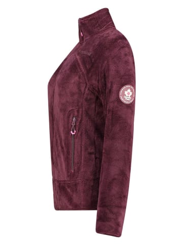 Canadian Peak Fleece vest "Udilas" bordeaux
