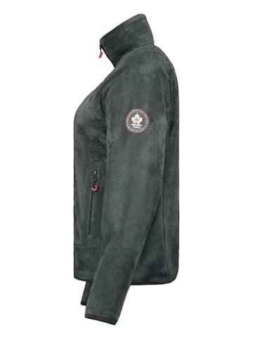 Canadian Peak Kurtka polarowa "Udilas" w kolorze antracytowym