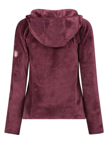 Canadian Peak Fleecejacke "Upaloodeak" in Bordeaux