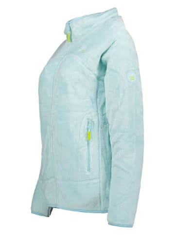 Canadian Peak Kurtka polarowa "Upaloodeak" w kolorze turkusowym