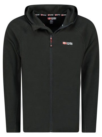 Canadian Peak Fleecejacke in Schwarz