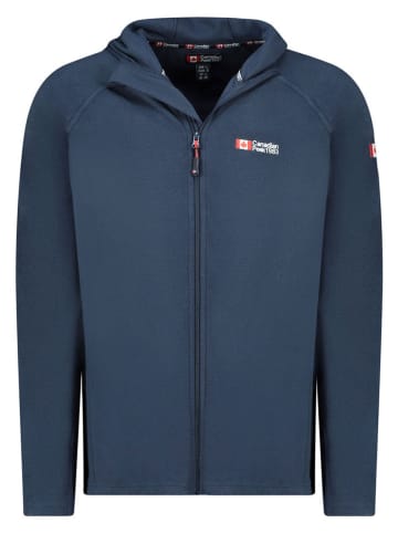 Canadian Peak Fleece vest donkerblauw