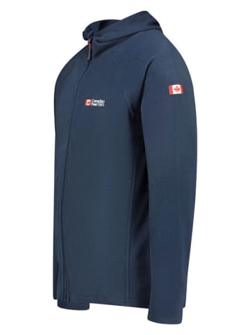 Canadian Peak Fleece vest donkerblauw