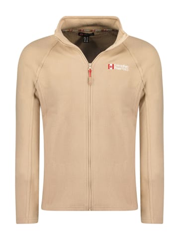 Canadian Peak Fleecejacke "Tugeak" in Beige
