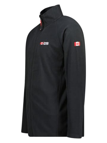 Canadian Peak Fleecejacke in Schwarz