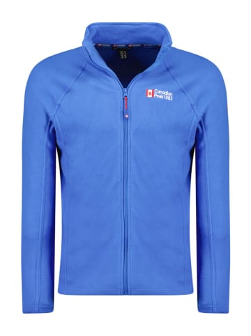Canadian Peak Fleece vest "Tugeak" blauw