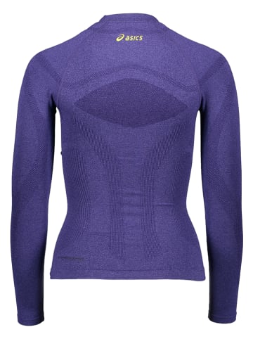 asics Lauflongsleeve in Lila