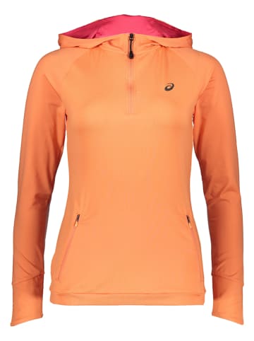 asics Bluza sportowa w kolorze pomarańczowym