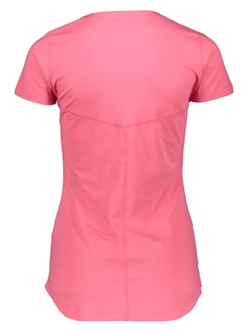 asics Laufshirt in Pink
