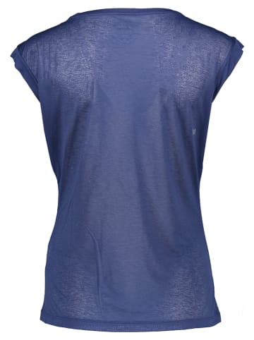 asics Trainingsshirt in Dunkelblau