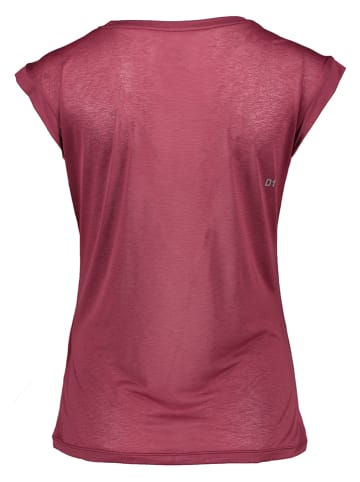 asics Trainingsshirt bordeaux