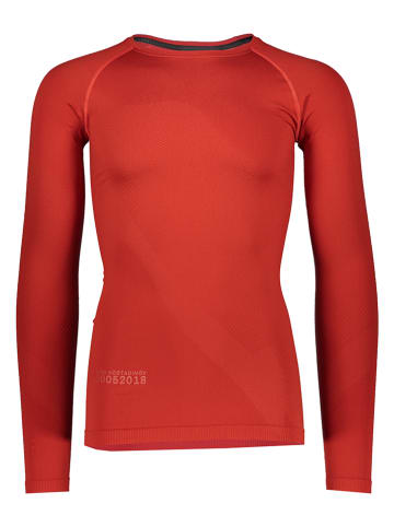 asics Trainingslongsleeve in Rot