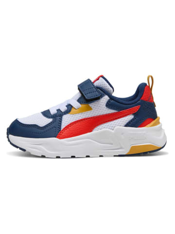 Puma Sneakers "Trinity Lite AC+" wit/donkerblauw/rood