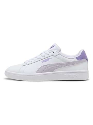 Puma Leren sneakers "Puma Smash 3.0 L" wit/paars