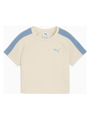 Puma Shirt beige/blauw