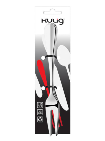 Vialli Design 2er-Set: Edelstahl-Fleischgabeln