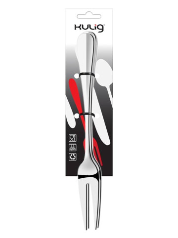 Vialli Design Edelstahl-Fleischgabel