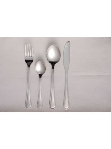 Vialli Design 24tlg. Besteck-Set in Silber