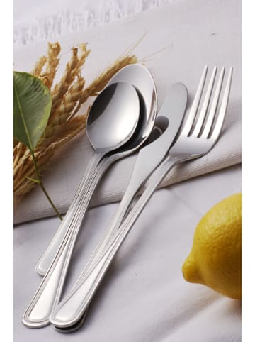 Vialli Design 24-delig bestekset zilverkleurig