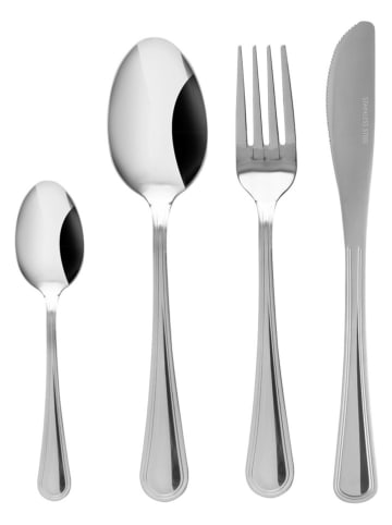 Vialli Design 24tlg. Besteck-Set in Silber