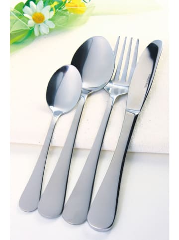 Vialli Design 24tlg. Besteck-Set in Silber