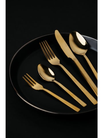 Vialli Design 24tlg. Besteck-Set in Gold