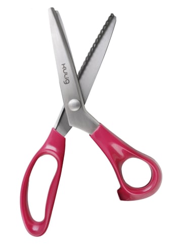 Vialli Design Keukenschaar zilverkleurig/rood - (H)23 cm