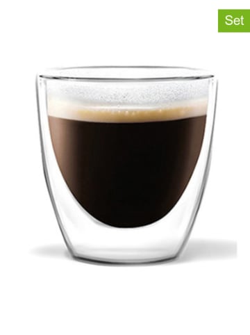 Vialli Design 2-delige set: espressoglazen - 80 ml