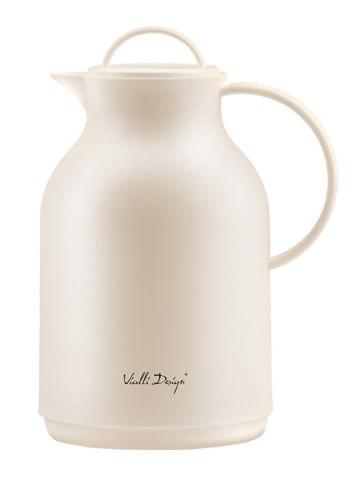 Vialli Design Thermokanne in Creme - 1 l