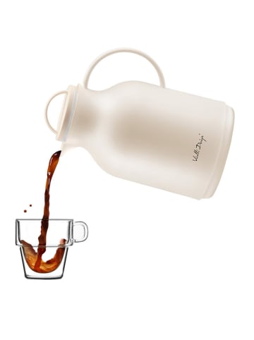 Vialli Design Dzbanek termiczny w kolorze kremowym - 1 l