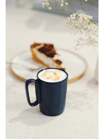 Vialli Design 2er-Set: Becher "Fuori" in Dunkelblau - 250 ml