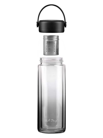 Vialli Design Isoleerfles "Fuori" zwart - 350 ml