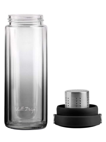 Vialli Design Butelka termiczna "Fuori" w kolorze czarnym - 350 ml