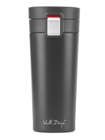 Vialli Design Isoleerbeker antraciet - 400 ml