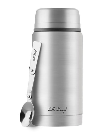Vialli Design Isoleercontainer zilverkleurig - 750 ml