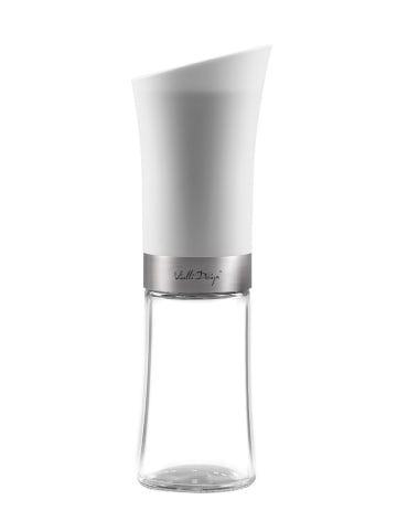 Vialli Design Młynek elektryczny w kolorze białym do przypraw