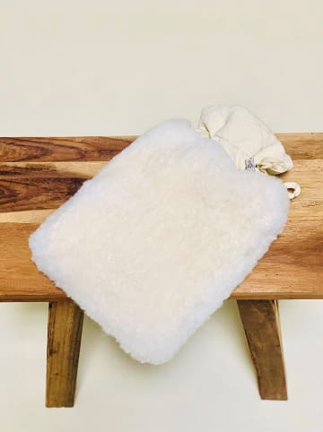 Kaiser Naturfellprodukte Termofor wełniany w kolorze kremowym - 2 l