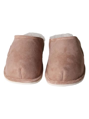 Kaiser Naturfellprodukte Pantoffels met lamsvacht lichtbruin