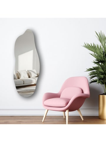 Evila Wandspiegel zwart - (B)52 x (H)135 cm