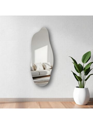 Evila Wandspiegel zwart - (B)52 x (H)135 cm