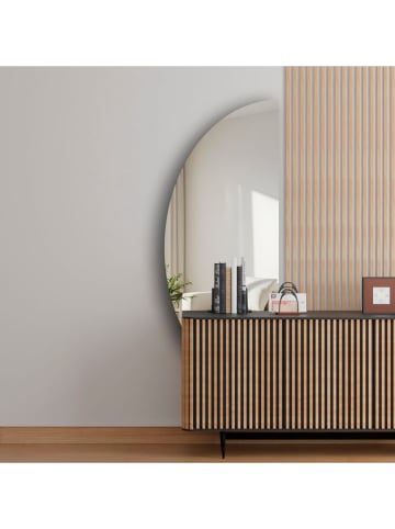 Evila Wandspiegel zwart - (B)52 x (H)135 cm