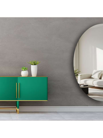 Evila Wandspiegel zwart - (B)52 x (H)135 cm