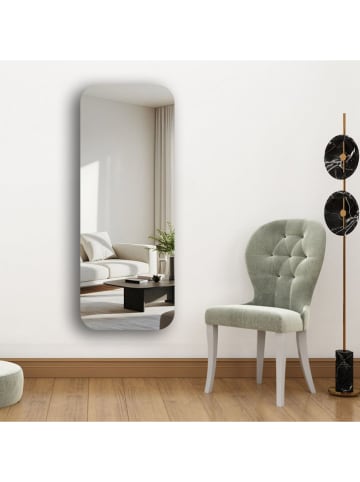 Evila Lustro ścienne w kolorze czarnym - 52 x 135 cm