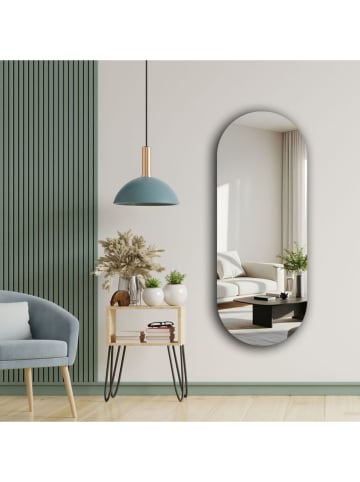 Evila Wandspiegel zwart - (B)52 x (H)135 cm