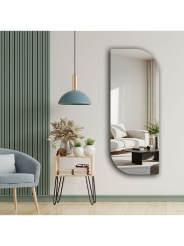 Evila Wandspiegel in Schwarz - (B)52 x (H)135 cm