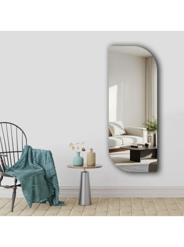 Evila Wandspiegel in Schwarz - (B)52 x (H)135 cm