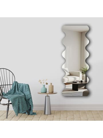 Evila Wandspiegel in Schwarz - (B)52 x (H)135 cm