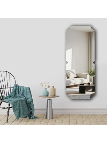 Evila Wandspiegel in Schwarz - (B)52 x (H)135 cm